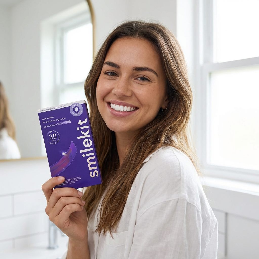 Smilekit - Tiras Blanqueadoras Dentales