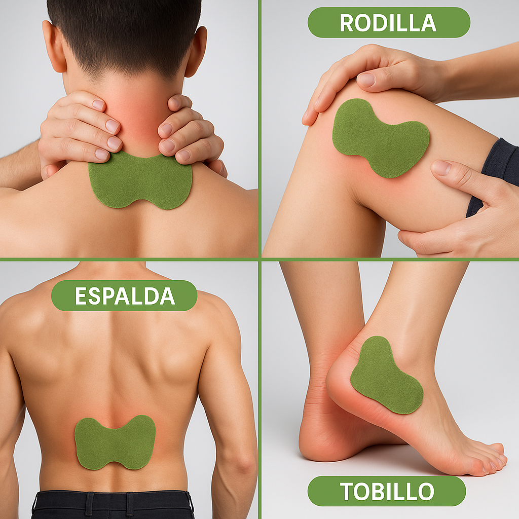 Parches analgésicos para el dolor