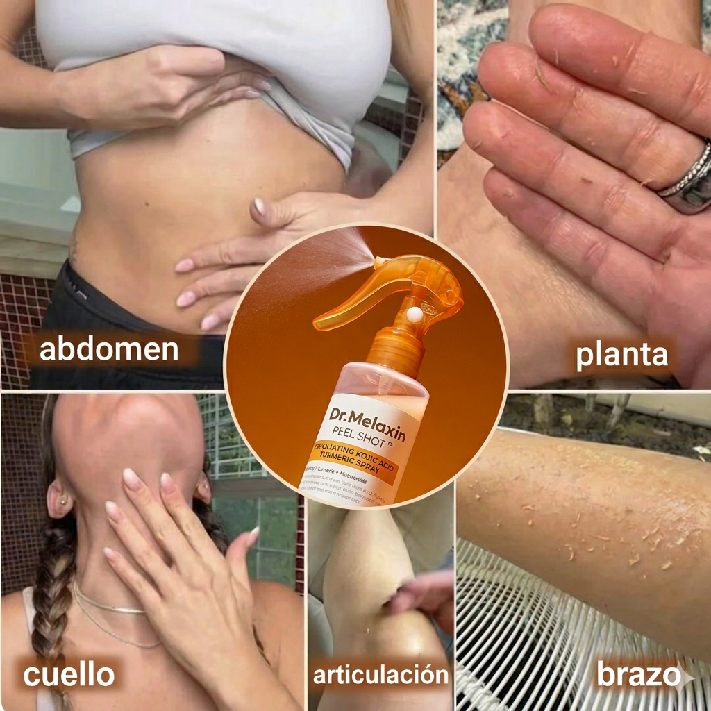 Spray Exfoliante Instantáneo - Dr. Melaxin