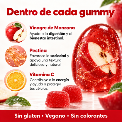 Gomitas de Vinagre de Manzana - Bienestar y Digestión