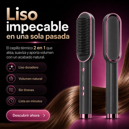 Cepillo Alisador ORYON – Liso Perfecto en 5 Minutos