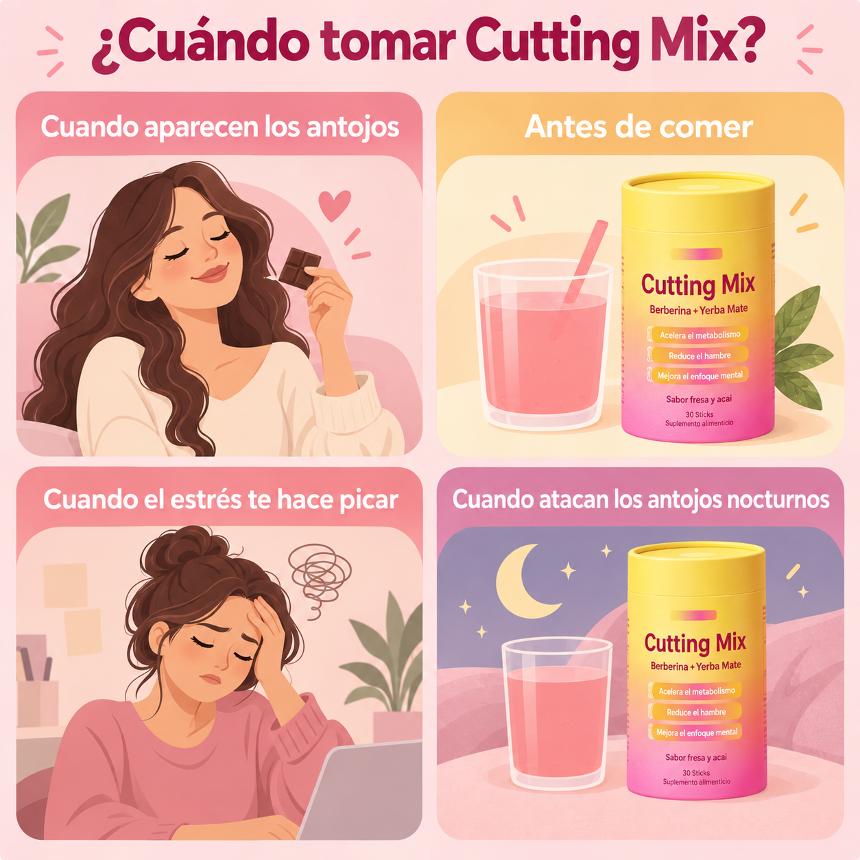 Cutting Mix - Quemagrasas Intensivo para el Control de Peso