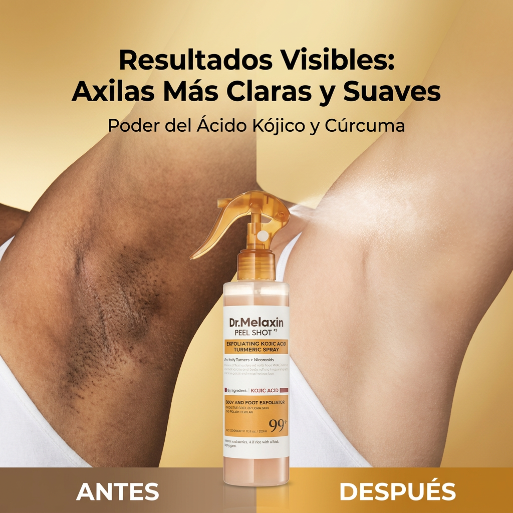 Spray Exfoliante Instantáneo - Dr. Melaxin