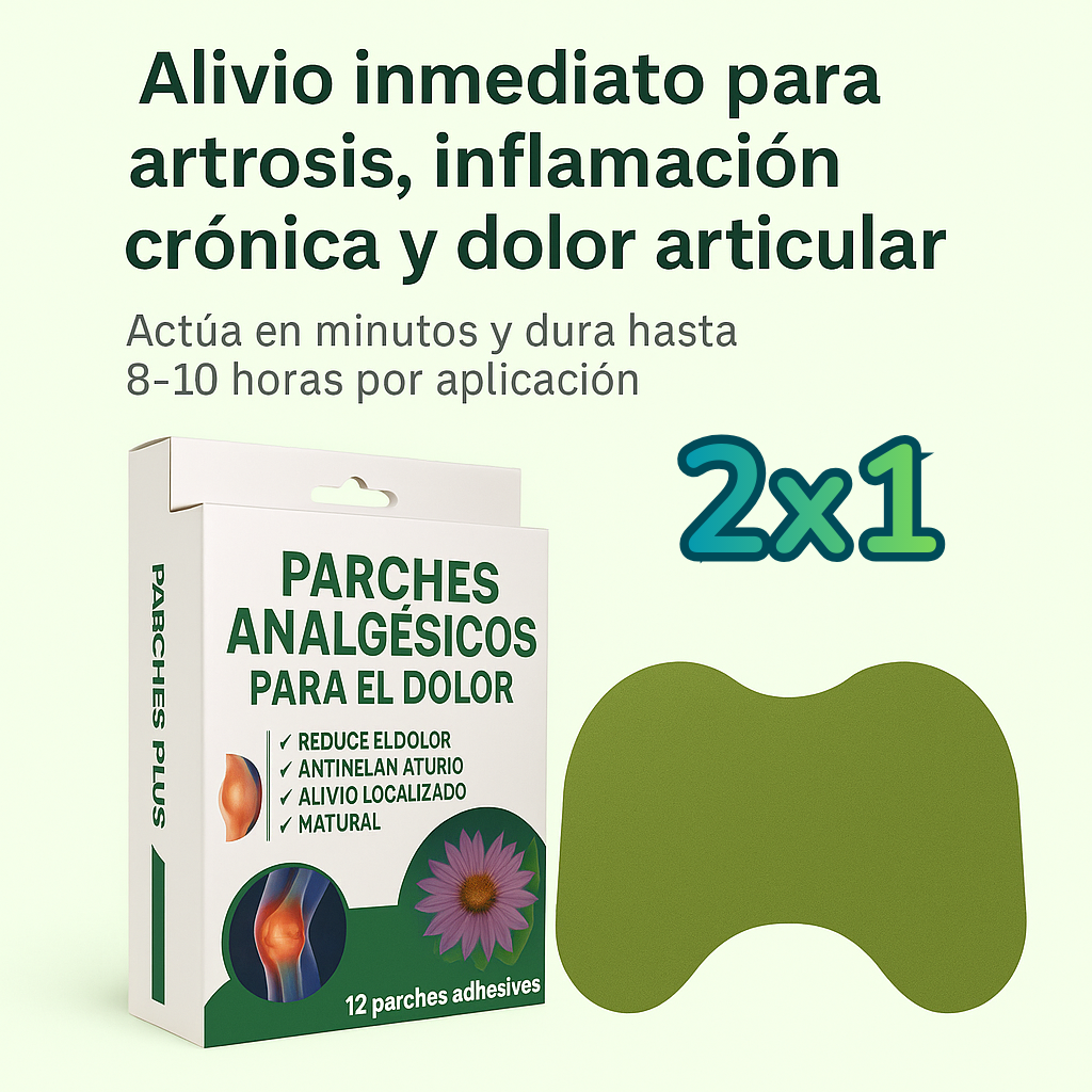 Parches analgésicos para el dolor