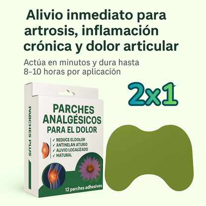 Parches analgésicos para el dolor
