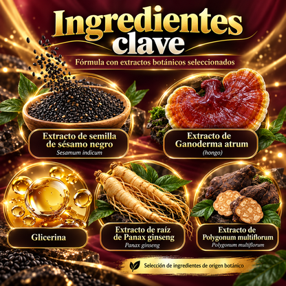 Champú Tinte Instantáneo para Cabello – Color Natural en Minutos