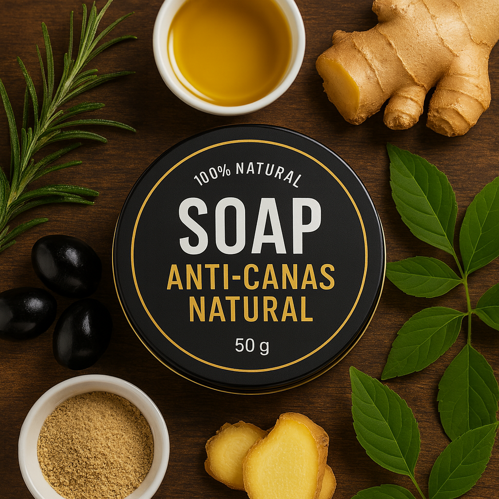 Jabón Anti-Canas Natural