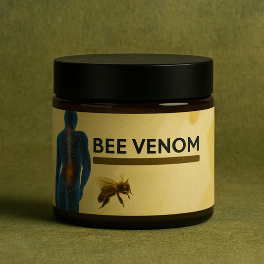 Crema con Veneno de Abeja - Alivio natural para articulaciones, músculos y piel.