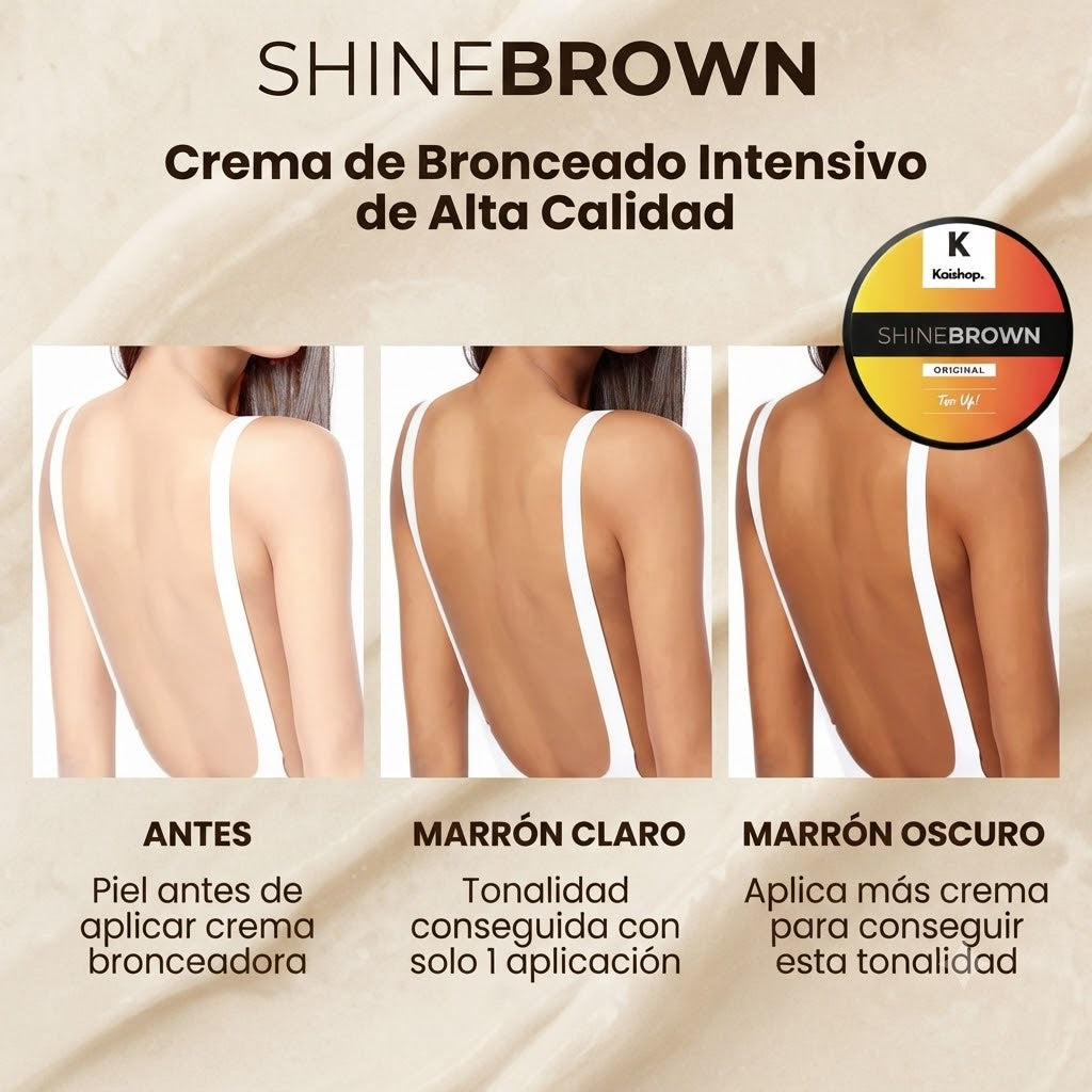 Autobronceado Natural al Instante – Acabado Dorado