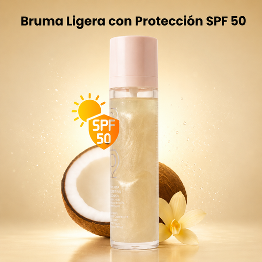 Bruma Fijadora Iluminadora SPF 50 - Piel Deslumbrante