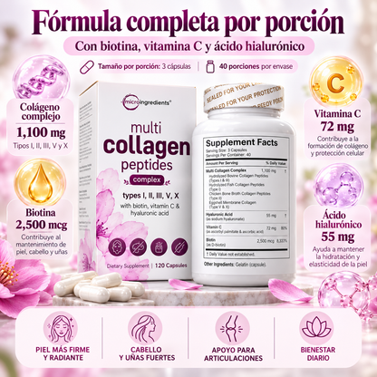 MultiColágeno + Vitamina C – Ultra Complex Premium