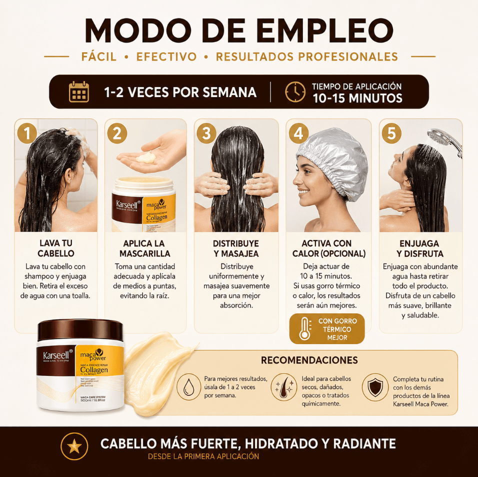 Karsell Botox Capilar - Adiós al frizz y al pelo seco desde el primer uso