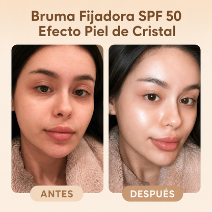 Bruma Fijadora Iluminadora SPF 50 - Piel Deslumbrante