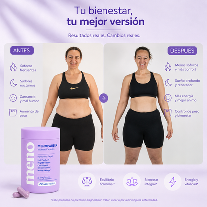 MENO -  Bienestar y Control del Peso en la Menopausia