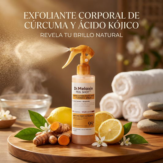 Spray Exfoliante Instantáneo - Dr. Melaxin