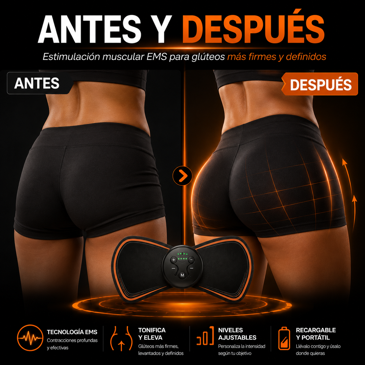 HipTrainer - Tonificador Muscular para Glúteos