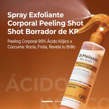 Spray Exfoliante Instantáneo - Dr. Melaxin