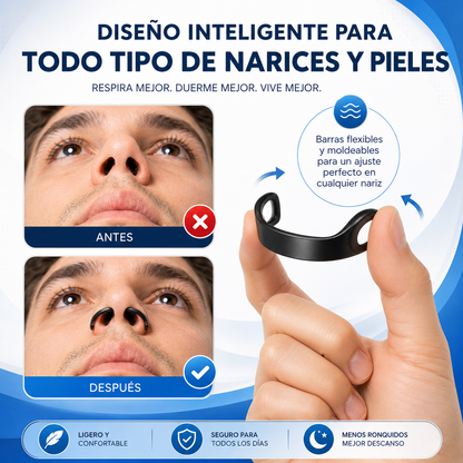 Tiras Nasales Magnéticas Premium